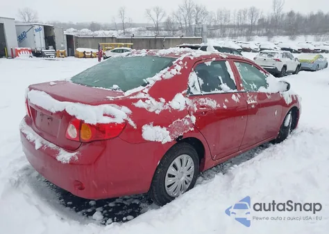 2009 Toyota Corolla Le из США, поврежденный, VIN JTDBL40E799035016